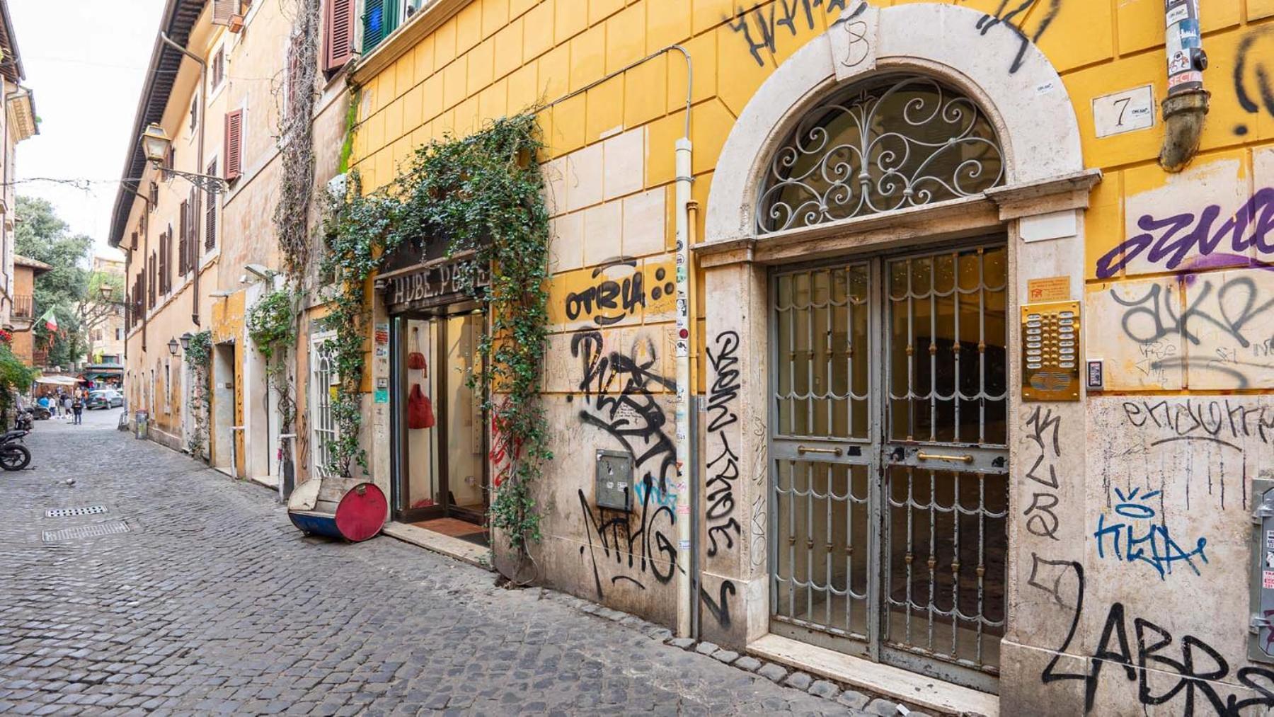 Cozy Nest With Terrace In Trastevere Řím Exteriér fotografie